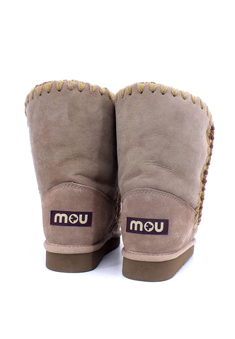 MOU Eskimo Overstitching Stivaletto Donna Elgry Grey - Sandrini Calzature e Abbigliamento