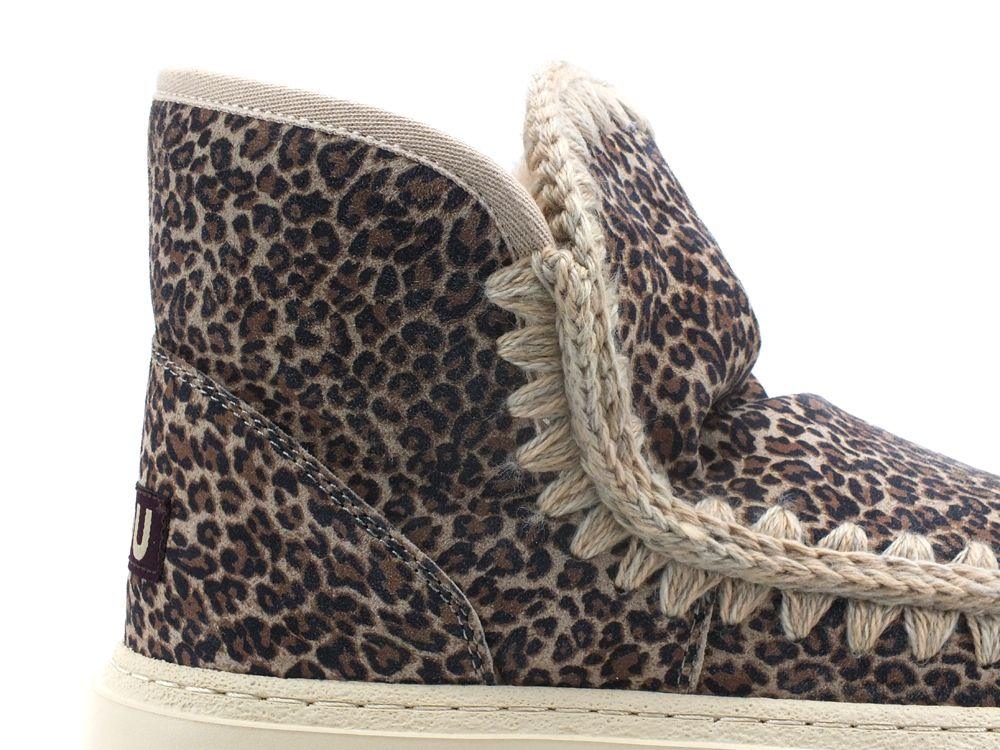 MOU Eskimo Sneaker Bold Stivaletto Animalier Pelo Small Cheetah MU.FW411000R - Sandrini Calzature e Abbigliamento