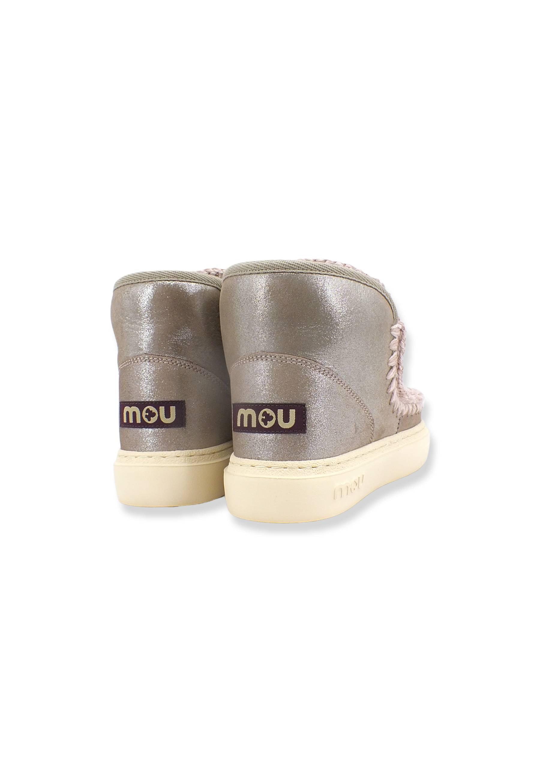 MOU Eskimo Sneaker Bold Stivaletto Donna Elephant Grey - Sandrini Calzature e Abbigliamento
