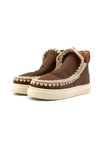 MOU Eskimo Sneaker Bold Stivaletto Pelo Donna Nucog Marrone MU.FW411000B - Sandrini Calzature e Abbigliamento