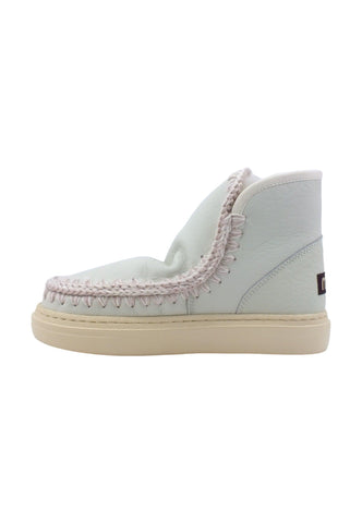 MOU Eskimo Sneaker Bold Stivaletto Pelo Nubuk White MU.FW411000B - Sandrini Calzature e Abbigliamento