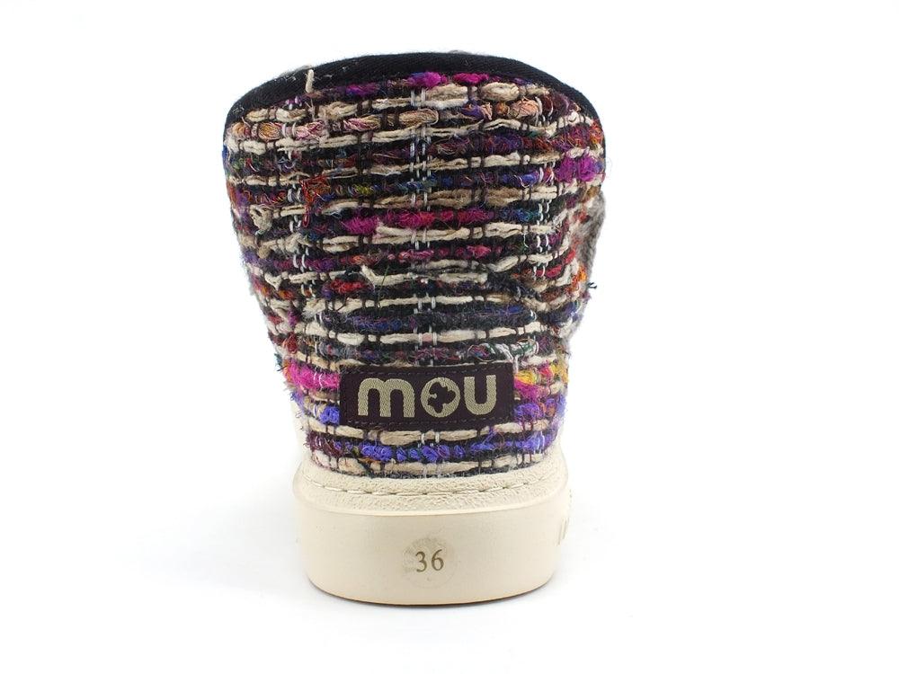 MOU Eskimo Sneaker Bold Texile Stivaletto Pelo Tex Bei Multicolor MU.FW411000K - Sandrini Calzature e Abbigliamento