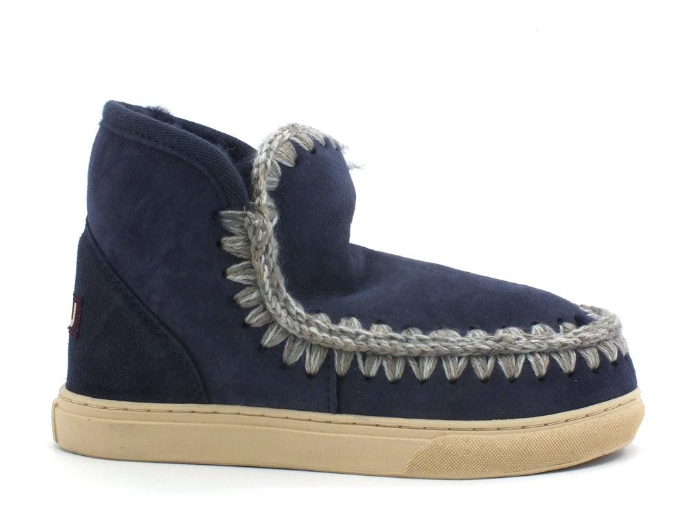 MOU Eskimo Sneaker Stivale Pelo Blu Abyss MU.FW111000A - Sandrini Calzature e Abbigliamento