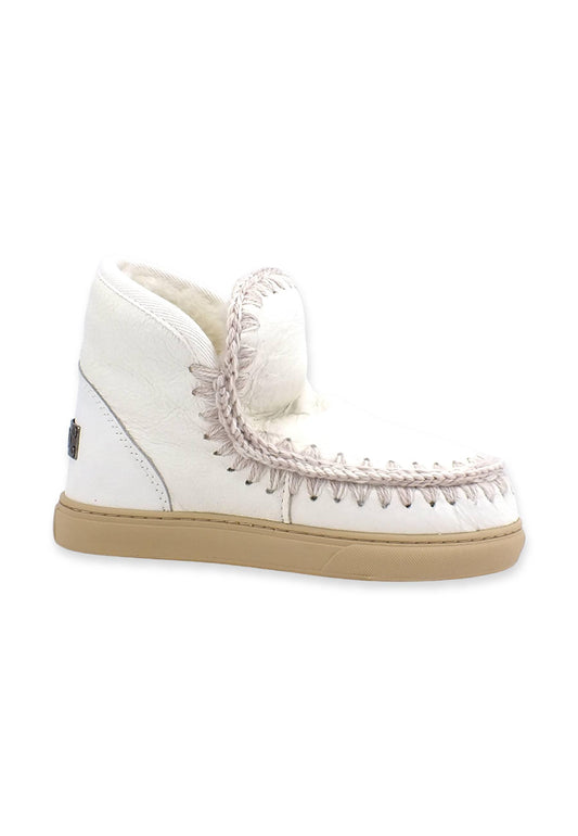 MOU Eskimo Sneaker Stivaletto Pelo Donna WXWHI Waxi White - Sandrini Calzature e Abbigliamento