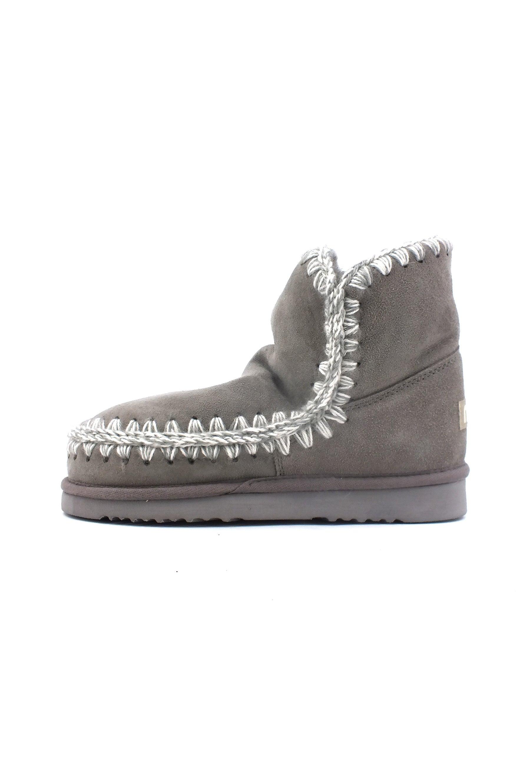 MOU Eskimo Stivaletto Pelo Donna New Grey MU.FW101001A - Sandrini Calzature e Abbigliamento