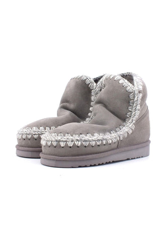 MOU Eskimo Stivaletto Pelo Donna New Grey MU.FW101001A - Sandrini Calzature e Abbigliamento