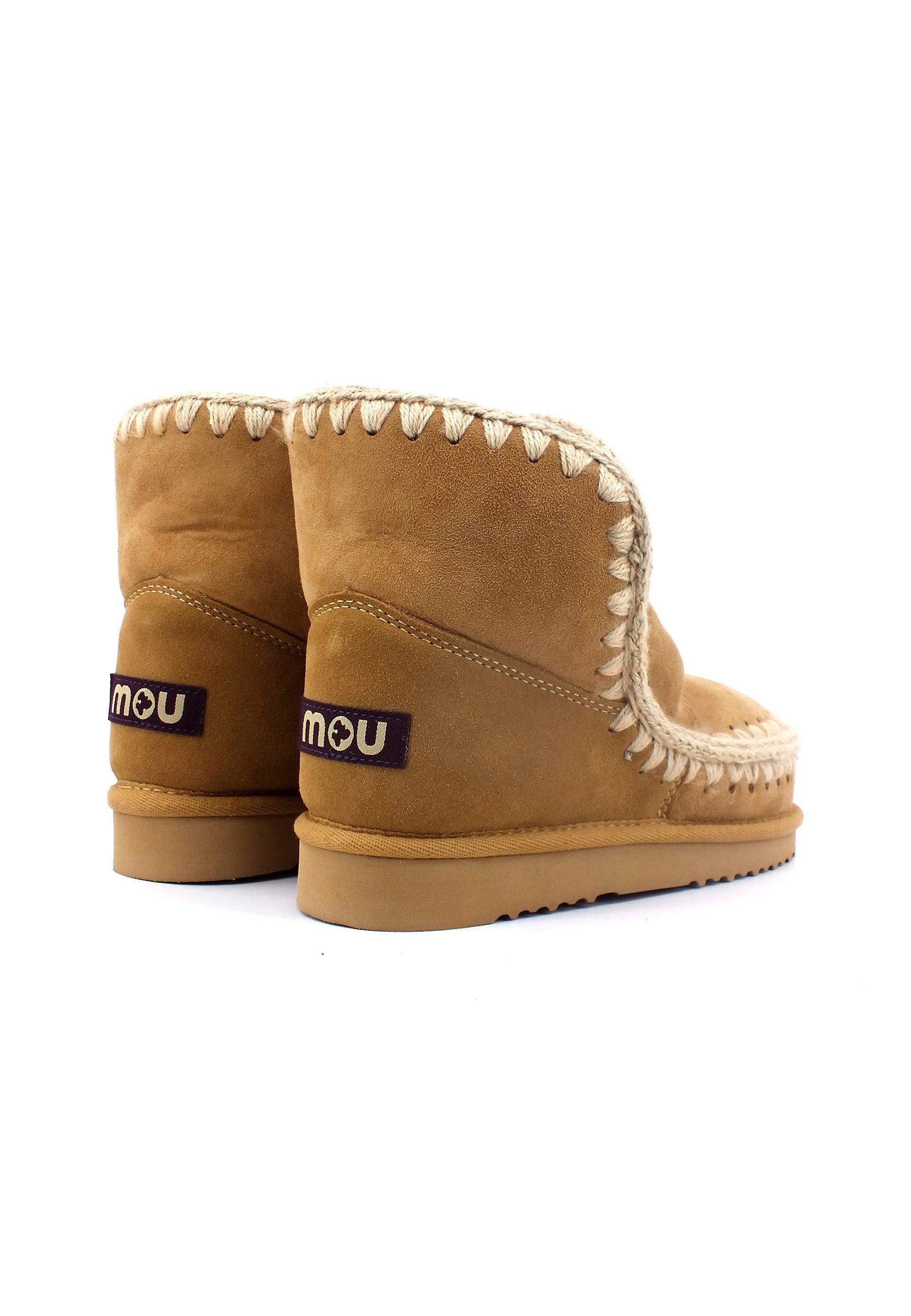 MOU Eskimo Stivaletto Pelo Donna Tobacco MU.FW101001A - Sandrini Calzature e Abbigliamento