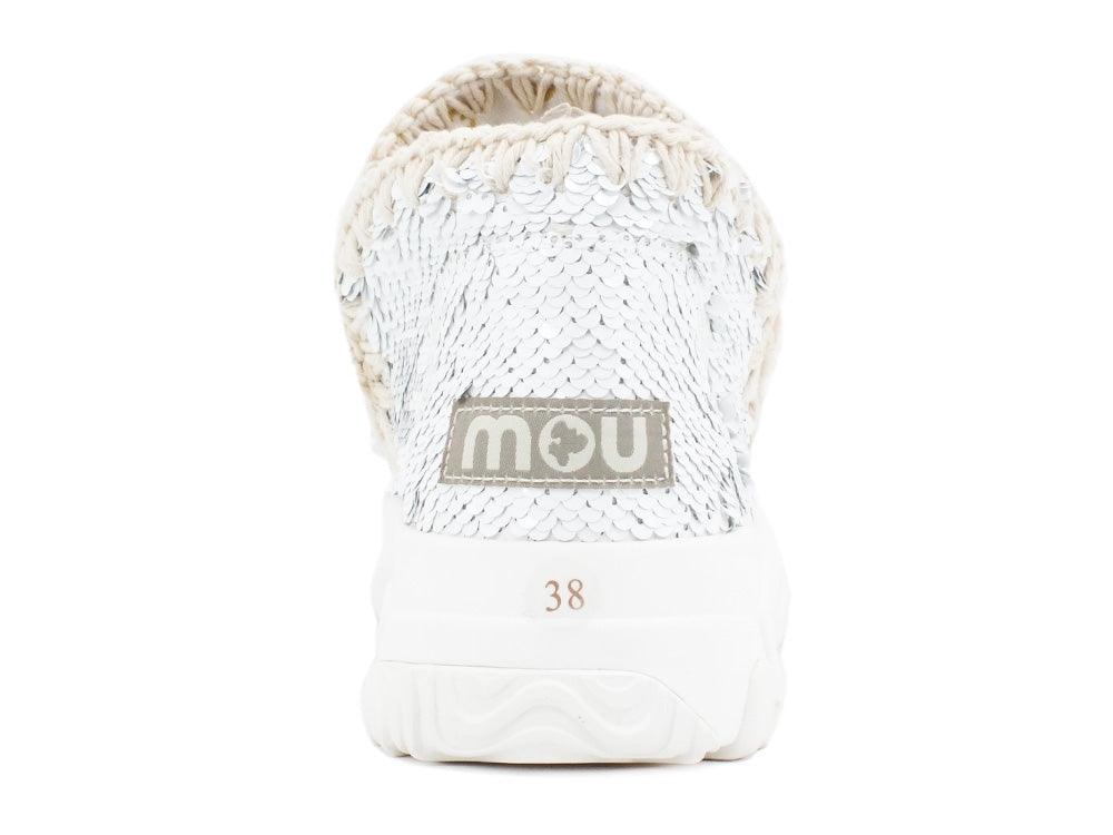 MOU Eskimo Trainer White Silver MU.SW201000G - Sandrini Calzature e Abbigliamento
