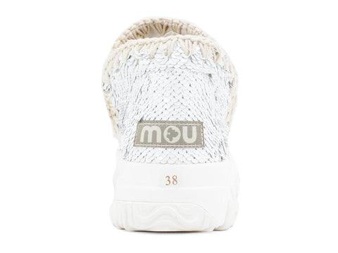 MOU Eskimo Trainer White Silver MU.SW201000G - Sandrini Calzature e Abbigliamento