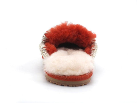 MOU Slipper Full Eskimo Stitch Ciabatta Pelo Ginger MU.FW161007A - Sandrini Calzature e Abbigliamento