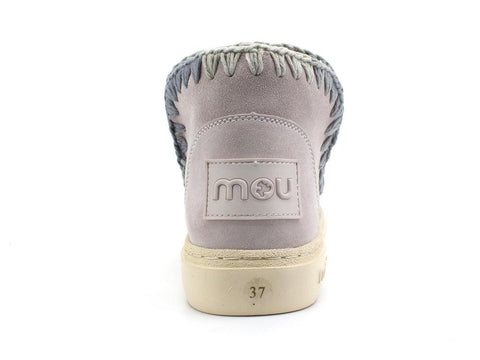 MOU Summer Eskimo Bold Suede Sequins Degraded Stitching Chalk MU.SW411002F - Sandrini Calzature e Abbigliamento