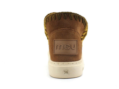 MOU Summer Eskimo Sneaker Bold Degraded Stitching Brown Cognac MU.SW411001P - Sandrini Calzature e Abbigliamento