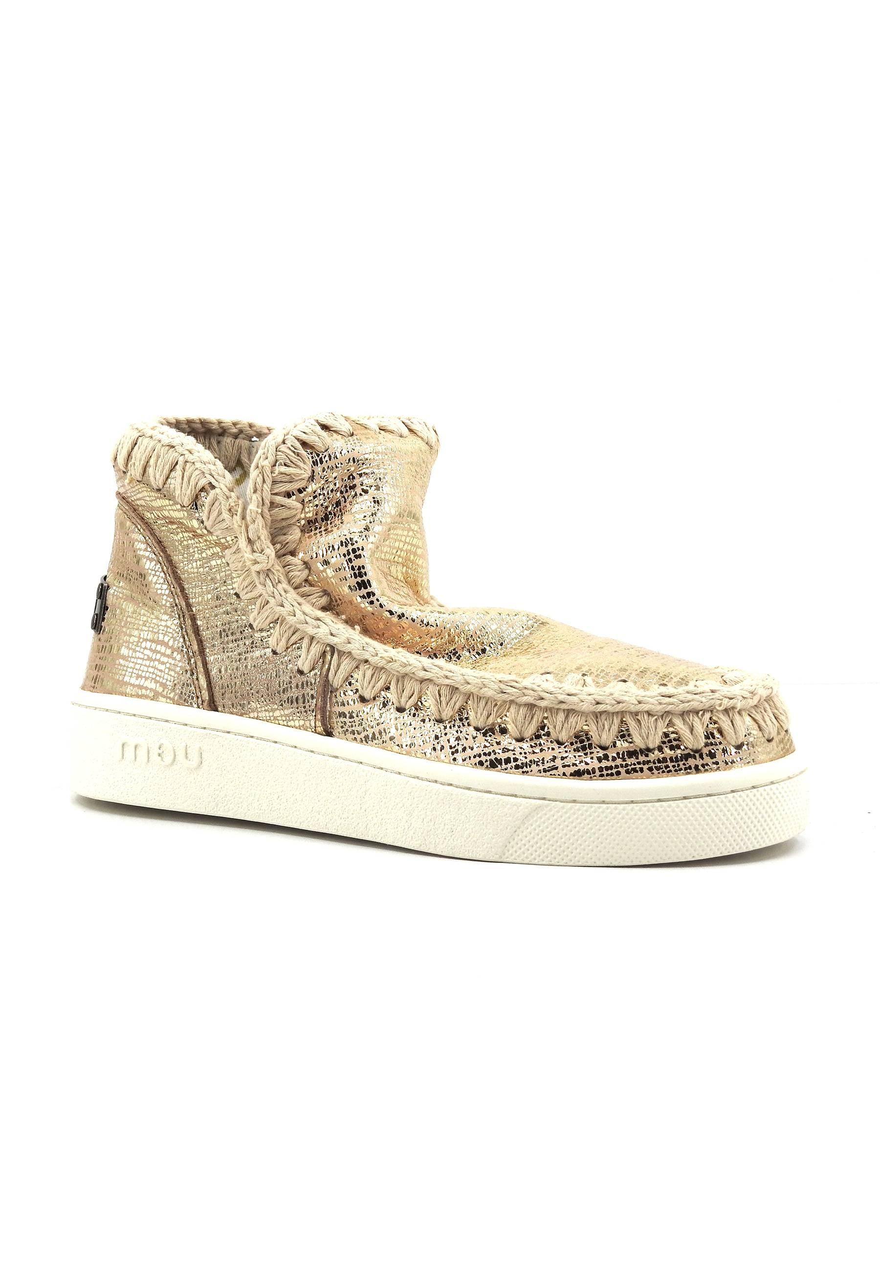 MOU Summer Eskimo Stivaletto Donna Gold Sand MU.SW211033R - Sandrini Calzature e Abbigliamento