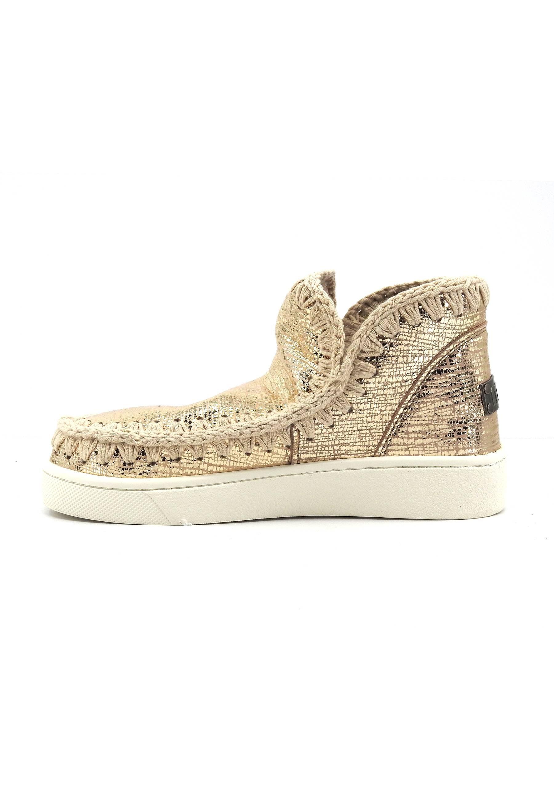 MOU Summer Eskimo Stivaletto Donna Gold Sand MU.SW211033R - Sandrini Calzature e Abbigliamento