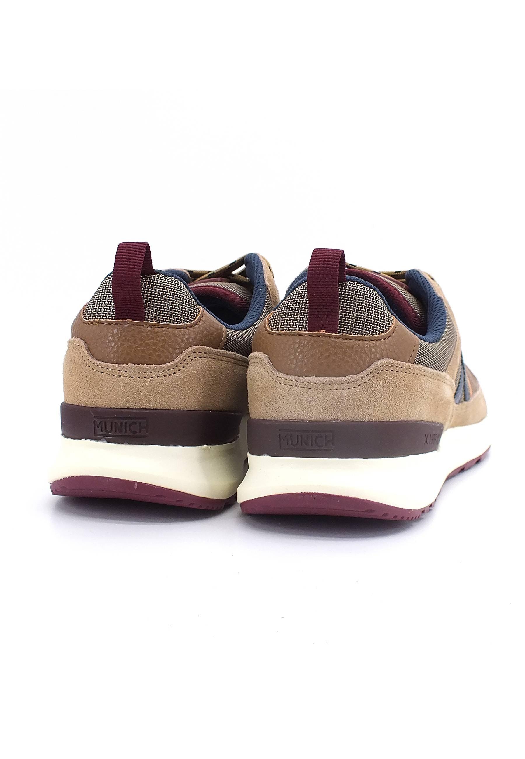 MUNICH Alpha 69 Sneaker Uomo Beige Taupe Navy 8410069 - Sandrini Calzature e Abbigliamento