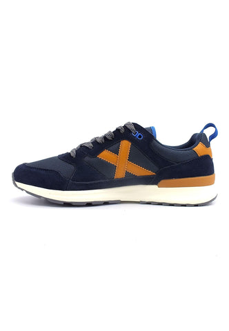 MUNICH Alpha 70 Sneaker Dark Blue Senape 8410070 - Sandrini Calzature e Abbigliamento