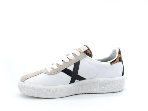 MUNICH Barru Sky 46 Sneaker Animalier White Black 8295046 - Sandrini Calzature e Abbigliamento