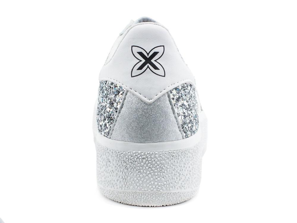MUNICH Barru Sky 65 Sneaker Glitter Silver 8295065 - Sandrini Calzature e Abbigliamento