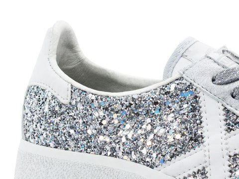 MUNICH Barru Sky 65 Sneaker Glitter Silver 8295065 - Sandrini Calzature e Abbigliamento