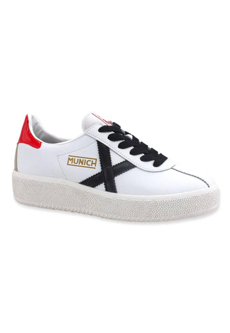 MUNICH Barru Sky 67 Sneaker Donna Bianco Nero 8295067 - Sandrini Calzature e Abbigliamento