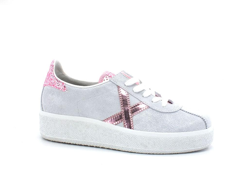 MUNICH Barru Sky 84 Sneaker Grey Pink 8295084 - Sandrini Calzature e Abbigliamento