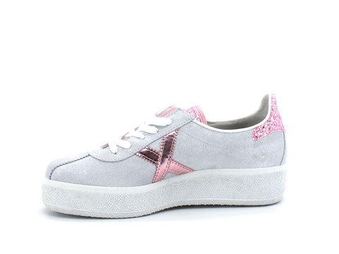 MUNICH Barru Sky 84 Sneaker Grey Pink 8295084 - Sandrini Calzature e Abbigliamento