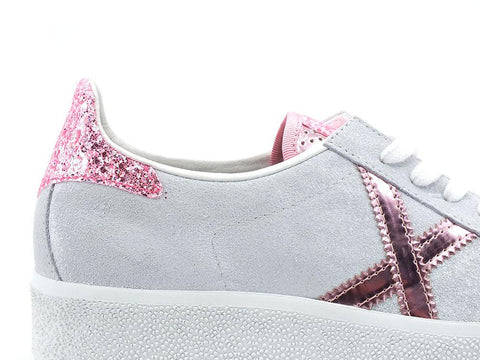 MUNICH Barru Sky 84 Sneaker Grey Pink 8295084 - Sandrini Calzature e Abbigliamento