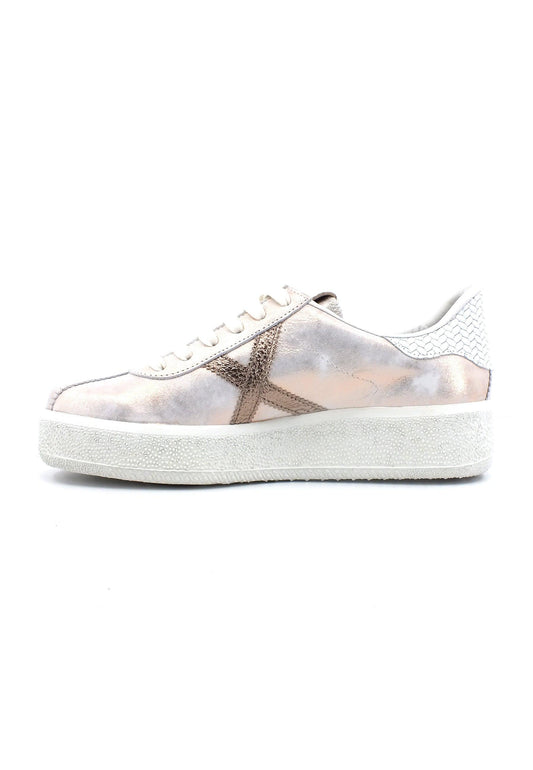 MUNICH Barru Sky 99 Sneaker Donna Rose Glitter Bronze 8295099 - Sandrini Calzature e Abbigliamento