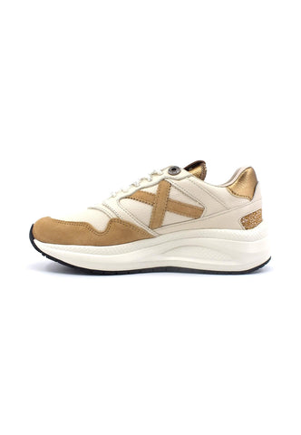 MUNICH Class 43 Sneaker Donna Cream Brown 8861043 - Sandrini Calzature e Abbigliamento