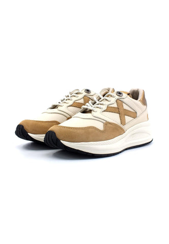 MUNICH Class 43 Sneaker Donna Cream Brown 8861043 - Sandrini Calzature e Abbigliamento