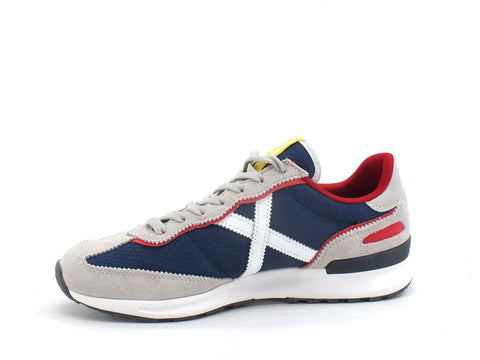 MUNICH Dynamo 42 Sneaker Blue Red White 8700042 - Sandrini Calzature e Abbigliamento