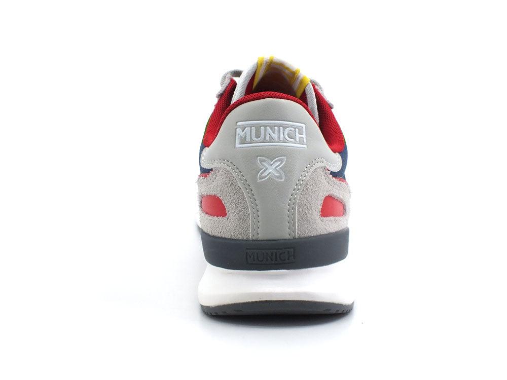 MUNICH Dynamo 42 Sneaker Blue Red White 8700042 - Sandrini Calzature e Abbigliamento