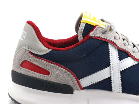 MUNICH Dynamo 42 Sneaker Blue Red White 8700042 - Sandrini Calzature e Abbigliamento