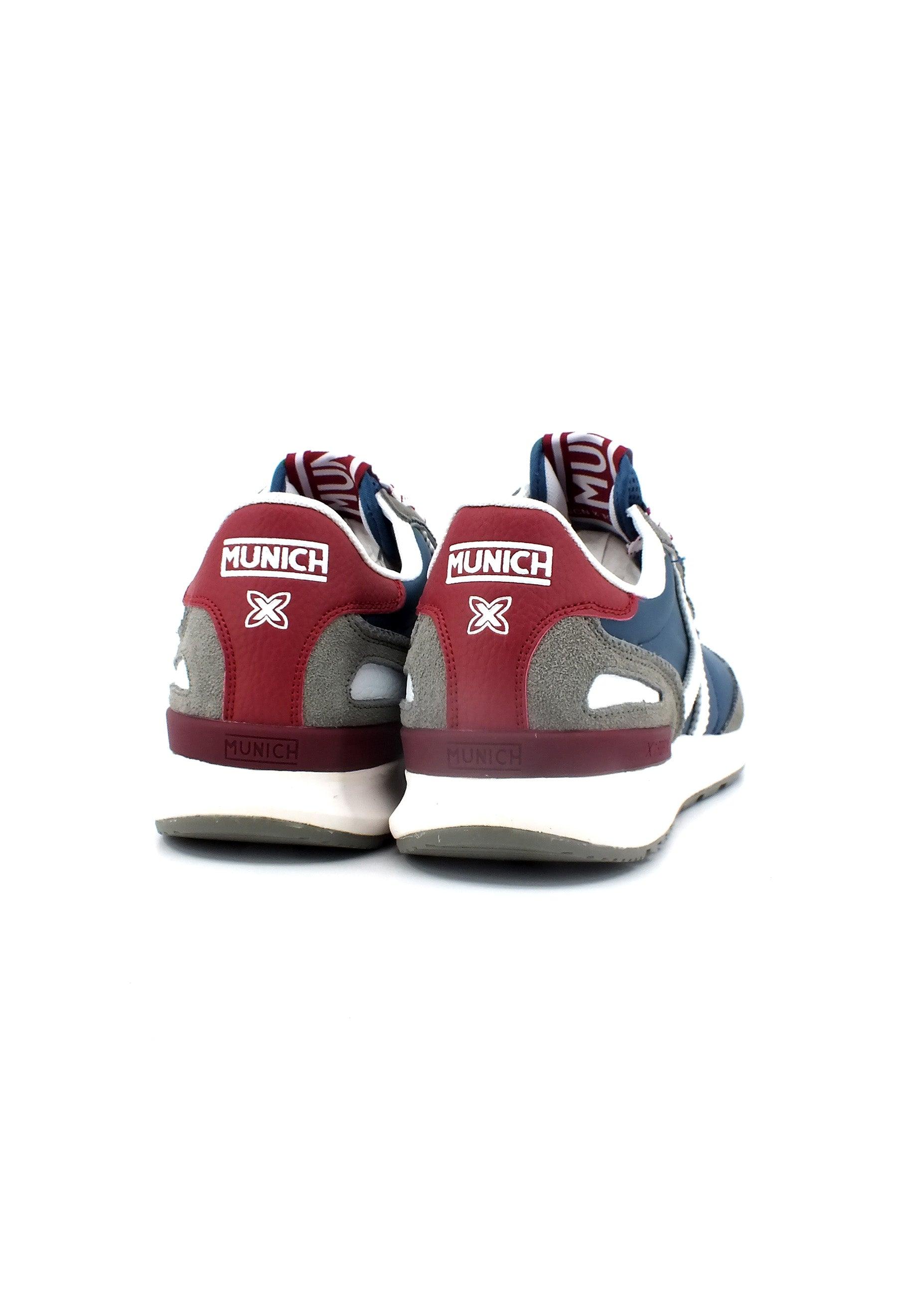 MUNICH Dynamo 54 Sneaker Uomo Blue Grey White 8700054 - Sandrini Calzature e Abbigliamento