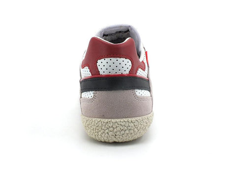 MUNICH Goal 1547 Sneaker White Grey Black Red 8001547 - Sandrini Calzature e Abbigliamento