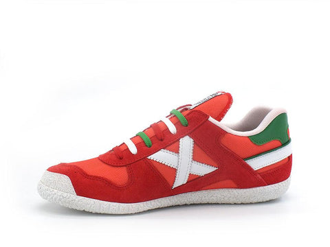 MUNICH Goal 1551 Sneaker Red White 8001551 - Sandrini Calzature e Abbigliamento
