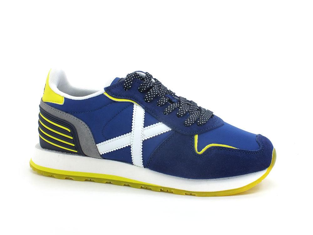 MUNICH Massana 461 Sneaker Blue Yellow White 8620461 - Sandrini Calzature e Abbigliamento