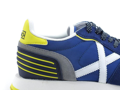 MUNICH Massana 461 Sneaker Blue Yellow White 8620461 - Sandrini Calzature e Abbigliamento