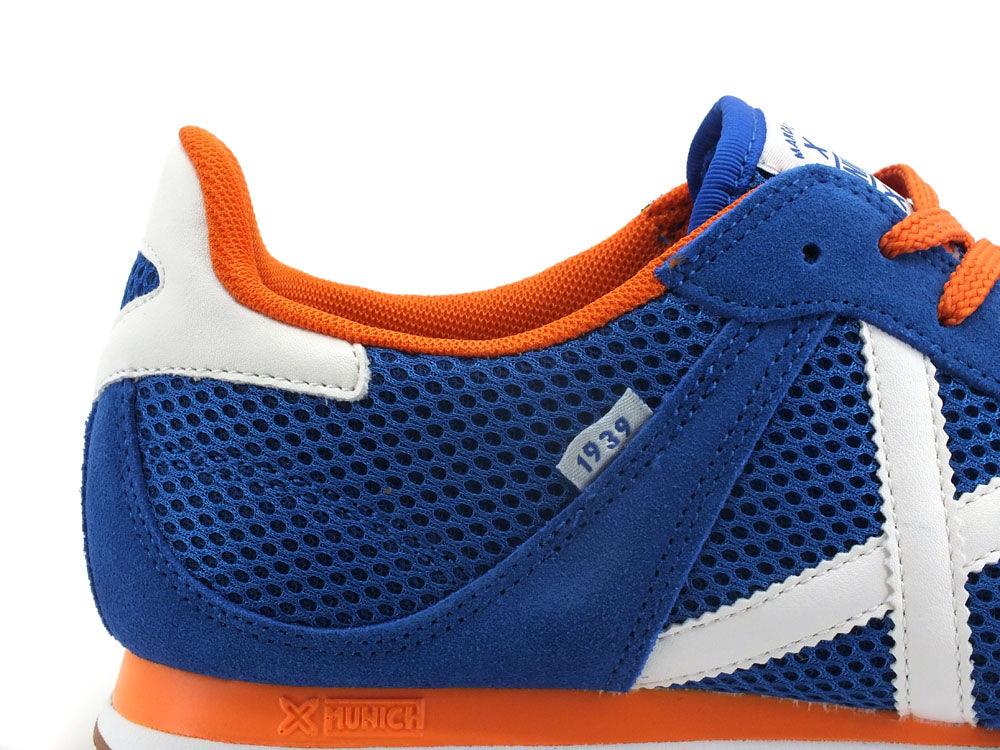 MUNICH Massana 475 Sneaker Blue White Orange 8620475 - Sandrini Calzature e Abbigliamento