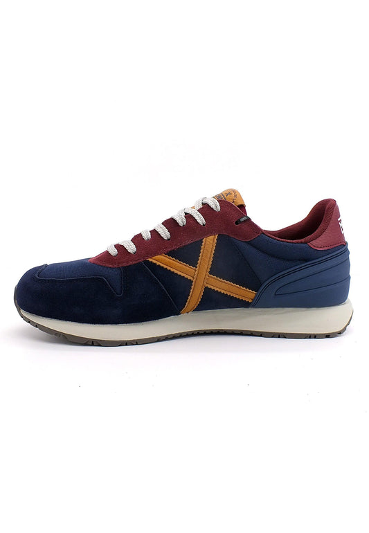 MUNICH Massana 490 Sneaker Uomo Blue Bordeaux 8620490 - Sandrini Calzature e Abbigliamento