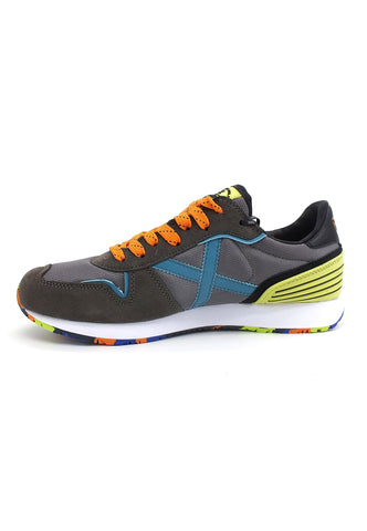 MUNICH Massana 494 Sneaker Uomo Grey Silver Azure 8620494 - Sandrini Calzature e Abbigliamento