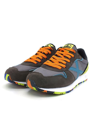 MUNICH Massana 494 Sneaker Uomo Grey Silver Azure 8620494 - Sandrini Calzature e Abbigliamento