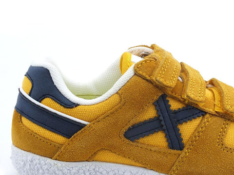 MUNICH Mini Goal 1540 Sneaker Bambino Yellow Blue 8126540 - Sandrini Calzature e Abbigliamento