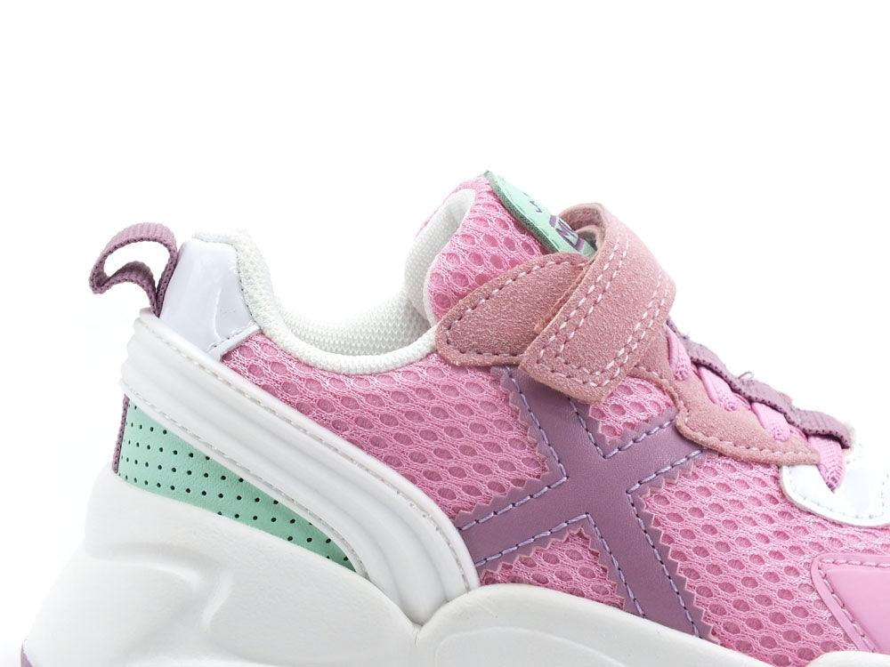 MUNICH Mini Track Vco 44 Sneaker Pink Multicolor 8890044 - Sandrini Calzature e Abbigliamento