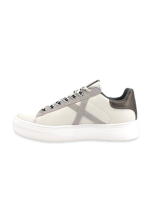 MUNICH Rete Sky 41 Sneaker Donna White Antracite 8085041 - Sandrini Calzature e Abbigliamento