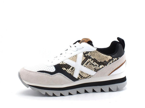MUNICH Ripple 27 Sneaker Logo White Snake 8765027 - Sandrini Calzature e Abbigliamento