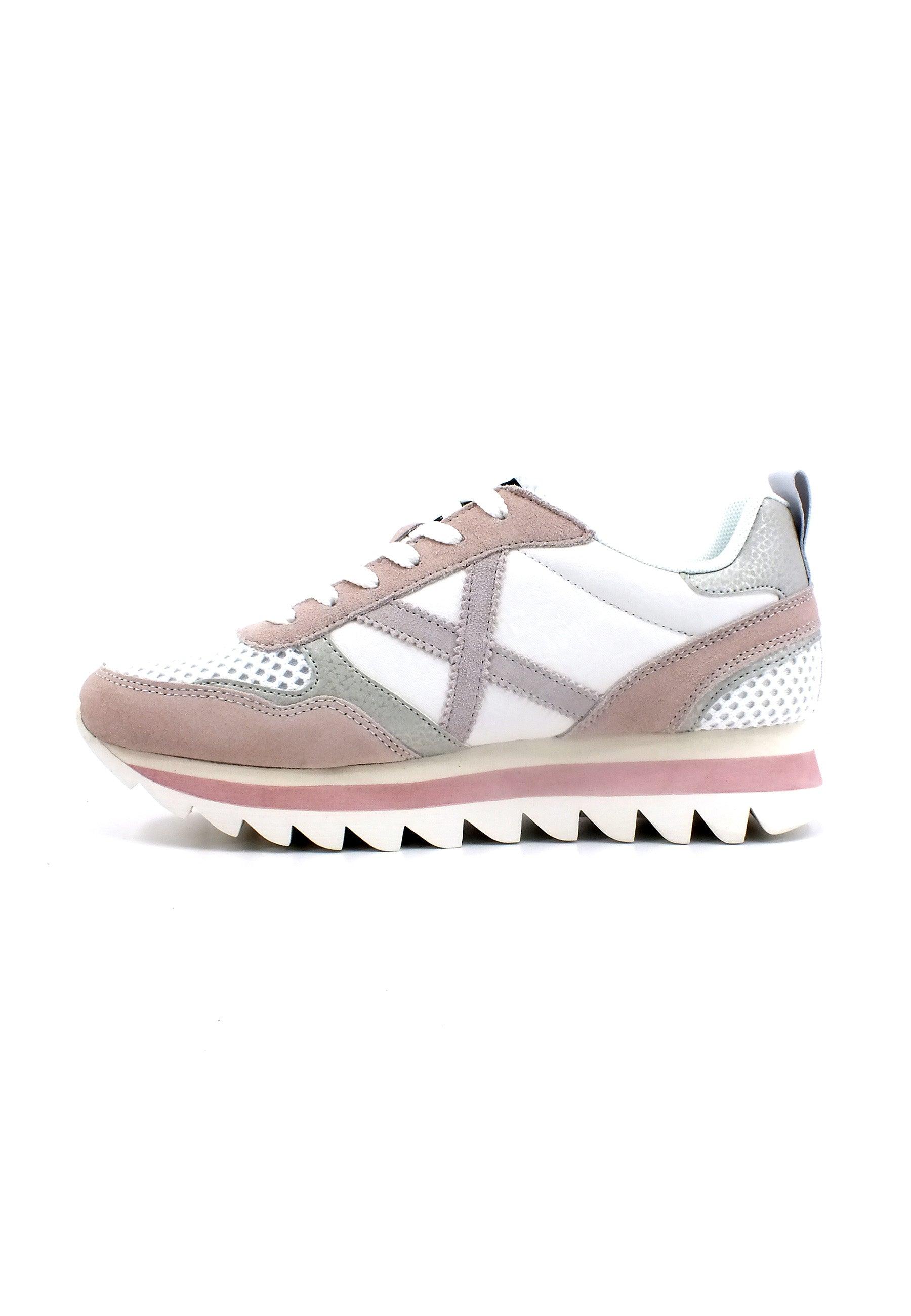 MUNICH Ripple 43 Sneaker Donna Rosa Grey White 8765043 - Sandrini Calzature e Abbigliamento