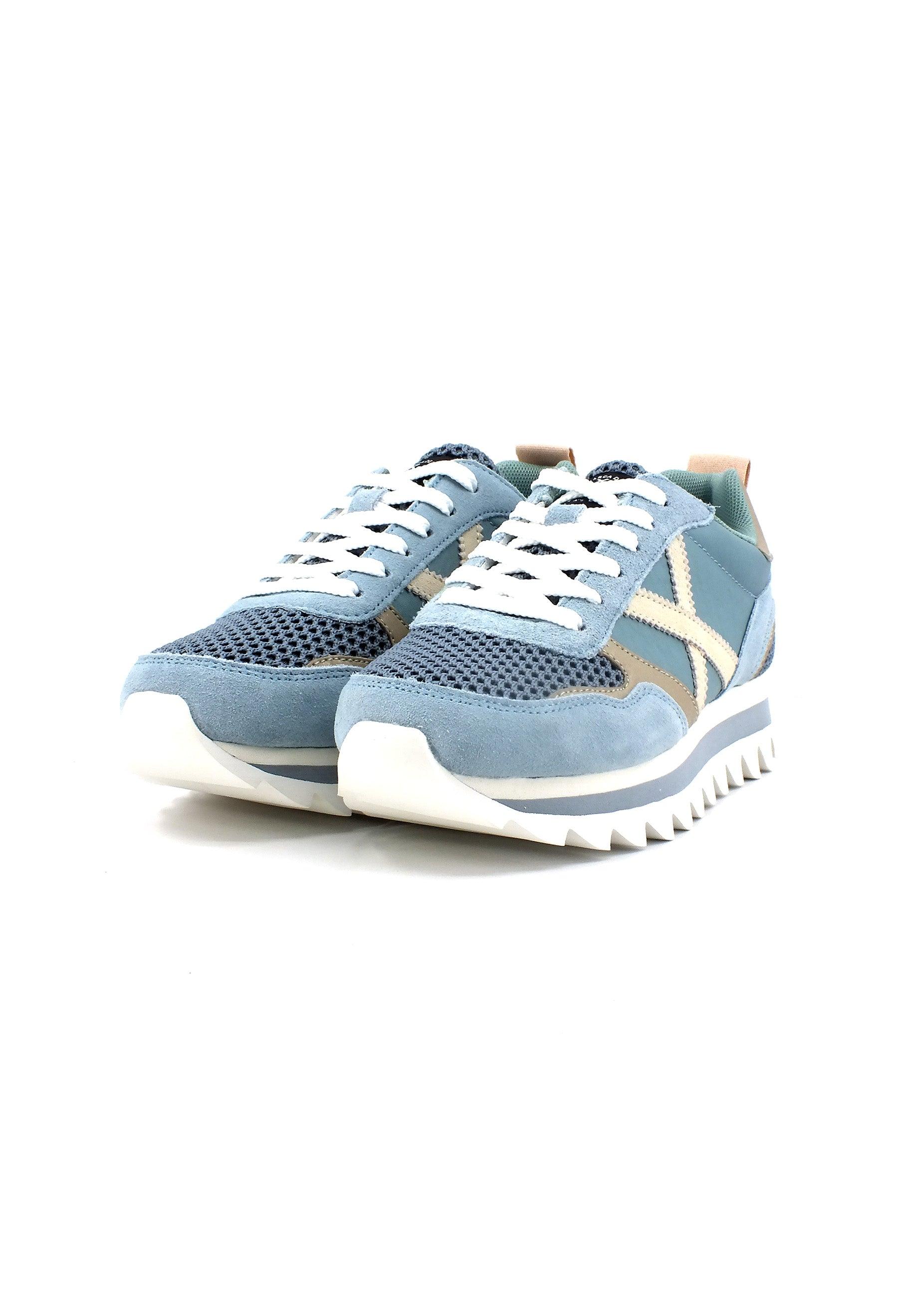 MUNICH Ripple 45 Sneaker Donna Azure Cream 8765045 - Sandrini Calzature e Abbigliamento