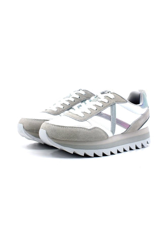 MUNICH Ripple 49 Sneaker Donna White Grey 8765049 - Sandrini Calzature e Abbigliamento