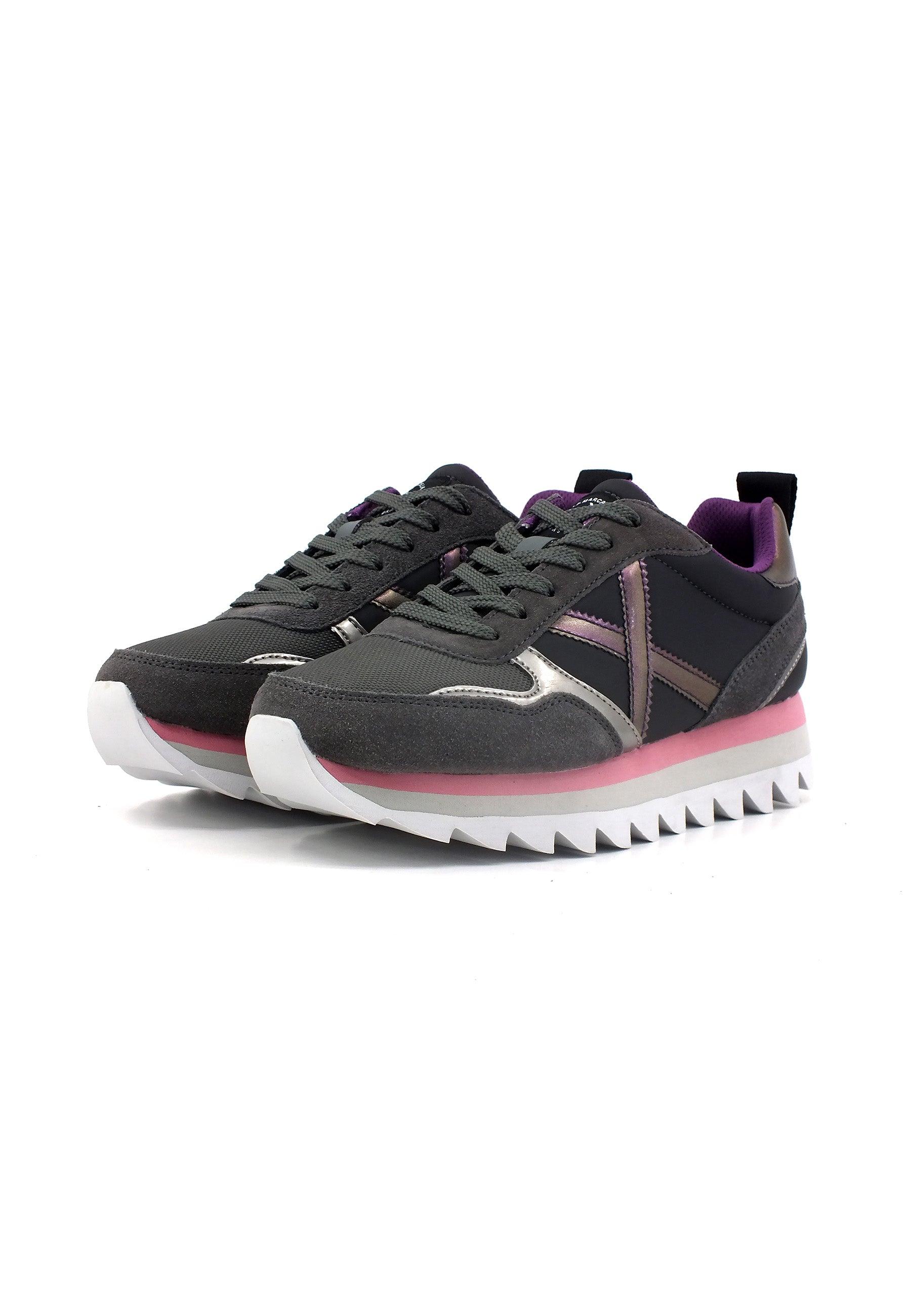 MUNICH Ripple 50 Sneaker Donna Dark Grey Purple 8765050 - Sandrini Calzature e Abbigliamento